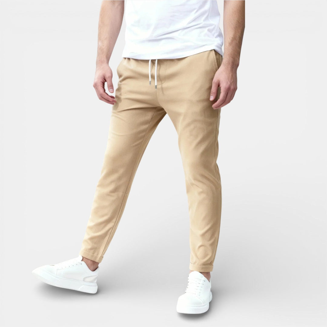 Markus Berlin Herren Kordelzug-Hose, Vorderansicht