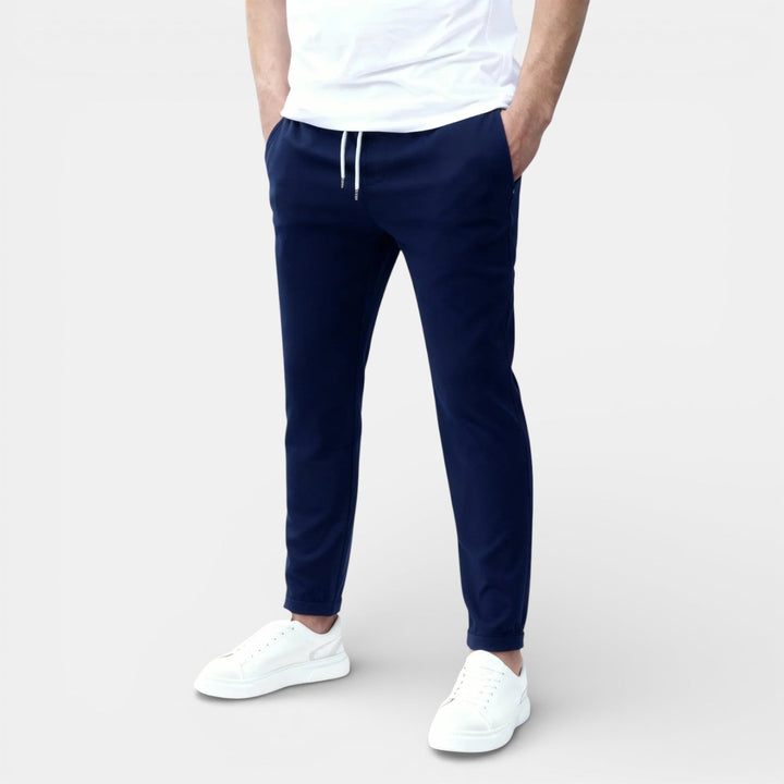 Markus Berlin Herren Kordelzug-Hose, Vorderansicht