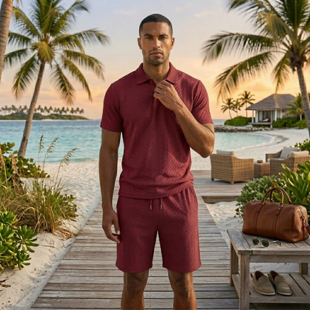 Markus Berlin Herren Sommer-Set, Vorderansicht