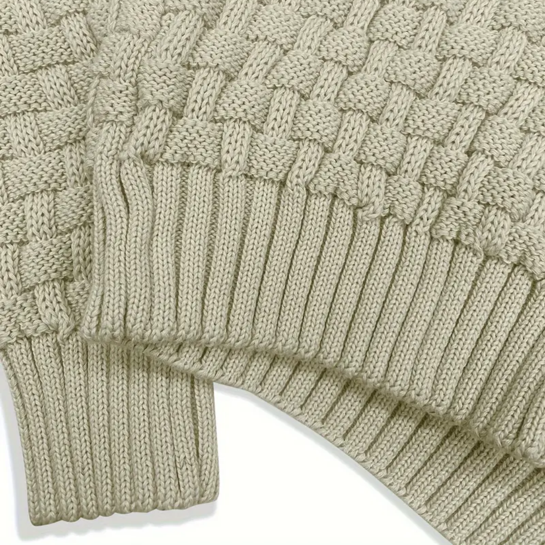 Markus Berlin Herren Strickpullover, Vorderansicht