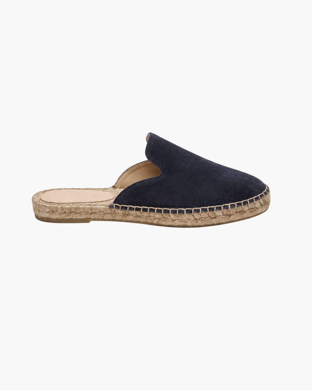Markus Berlin Herren Sommer-Mule Marineblau, Vorderansicht
