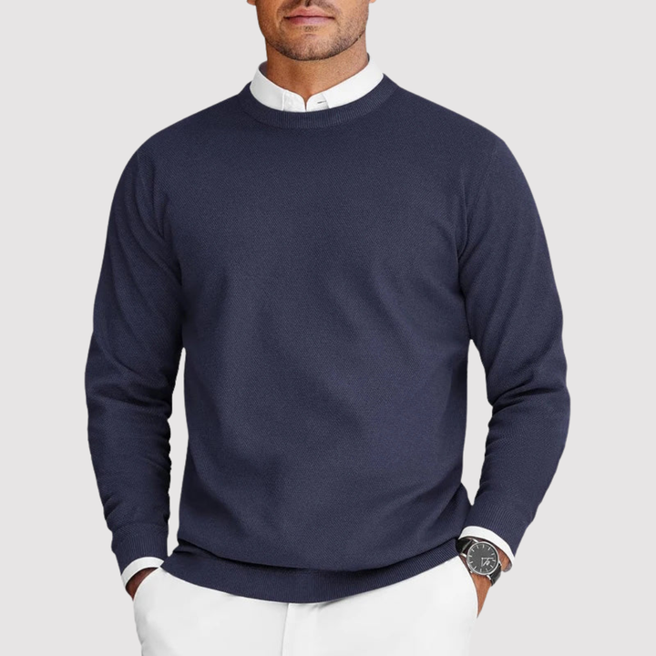 Markus Berlin Herren Strickpullover, Vorderansicht