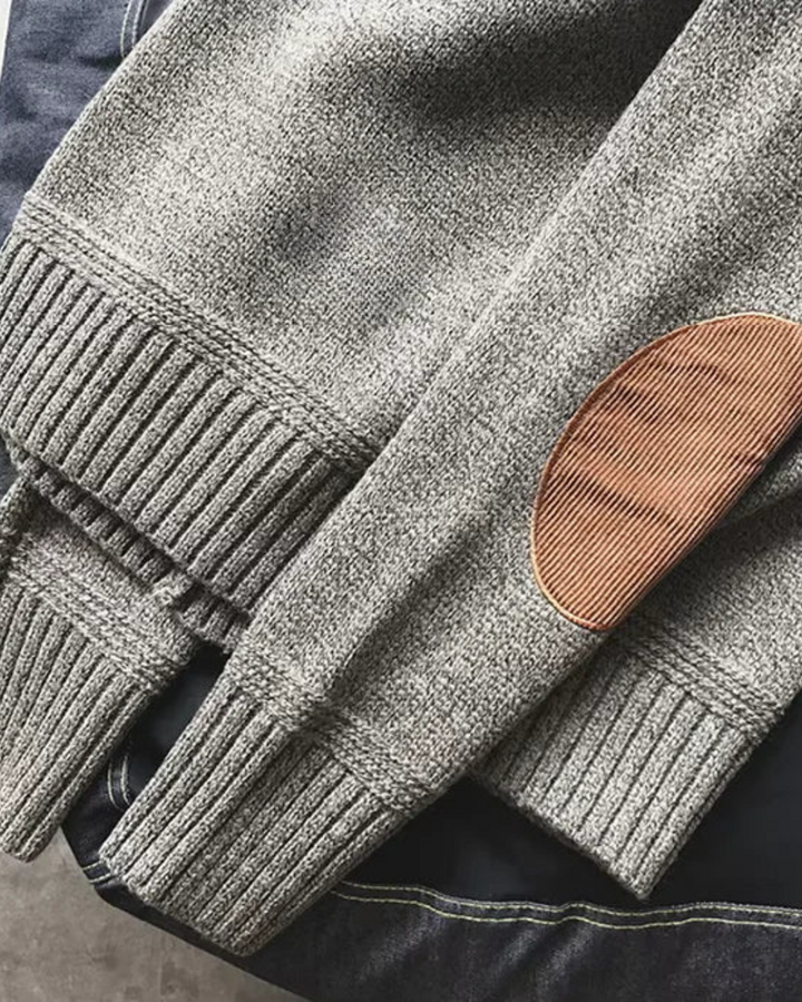 Markus Berlin Herren Weicher Pullover, Vorderansicht