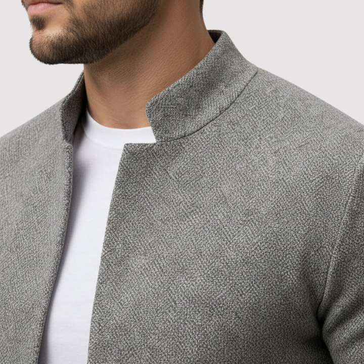 Markus Berlin Herren Strickjacke, Vorderansicht