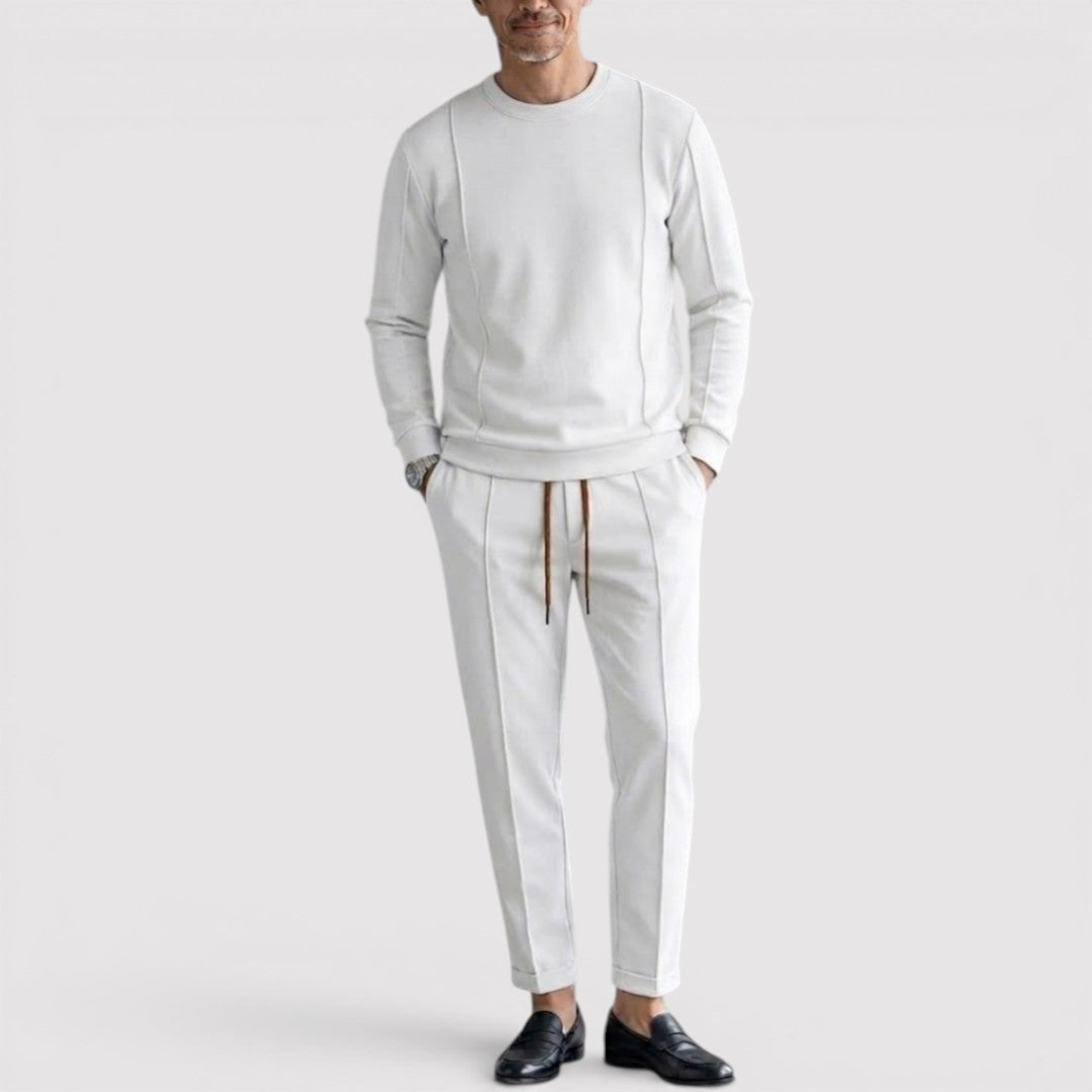 Markus Berlin Herren Sweatshirt-Hosen-Set, Vorderansicht