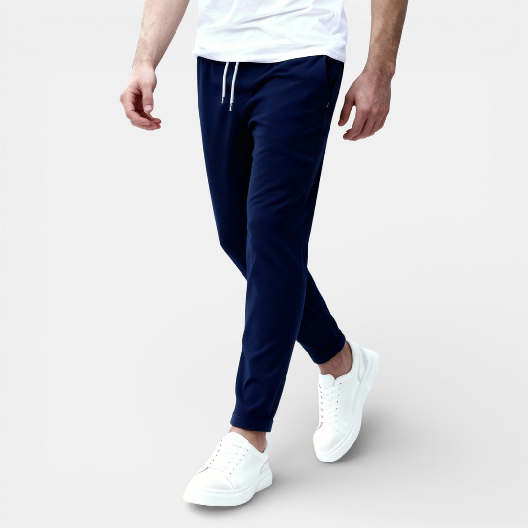 Markus Berlin Herren Kordelzug-Hose, Vorderansicht