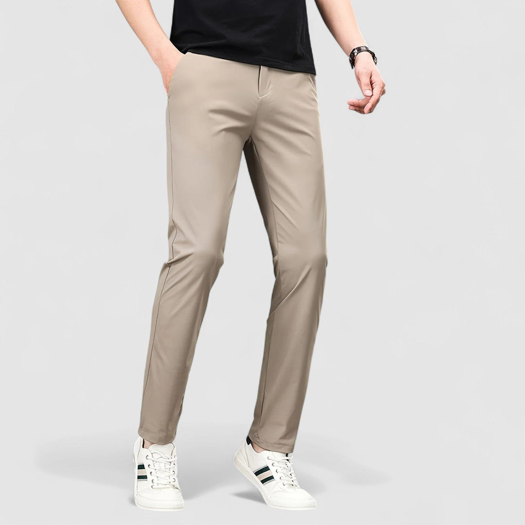 Markus Berlin Herren Stretch-Hose, Vorderansicht