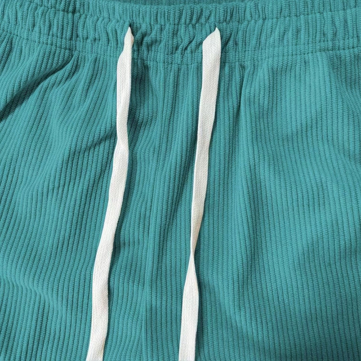 Markus Berlin Herren Strukturierte Shorts, Vorderansicht