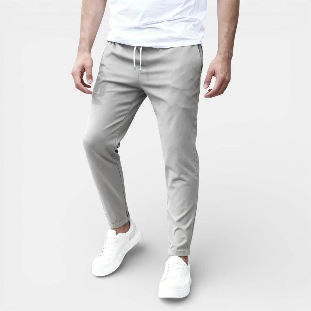 Markus Berlin Herren Kordelzug-Hose, Vorderansicht