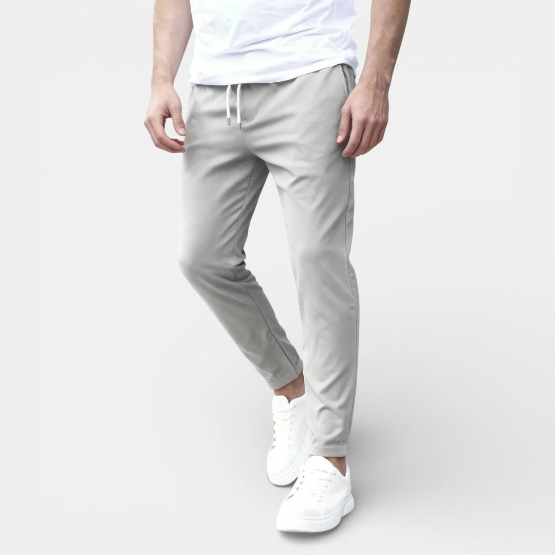 Markus Berlin Herren Kordelzug-Hose, Vorderansicht