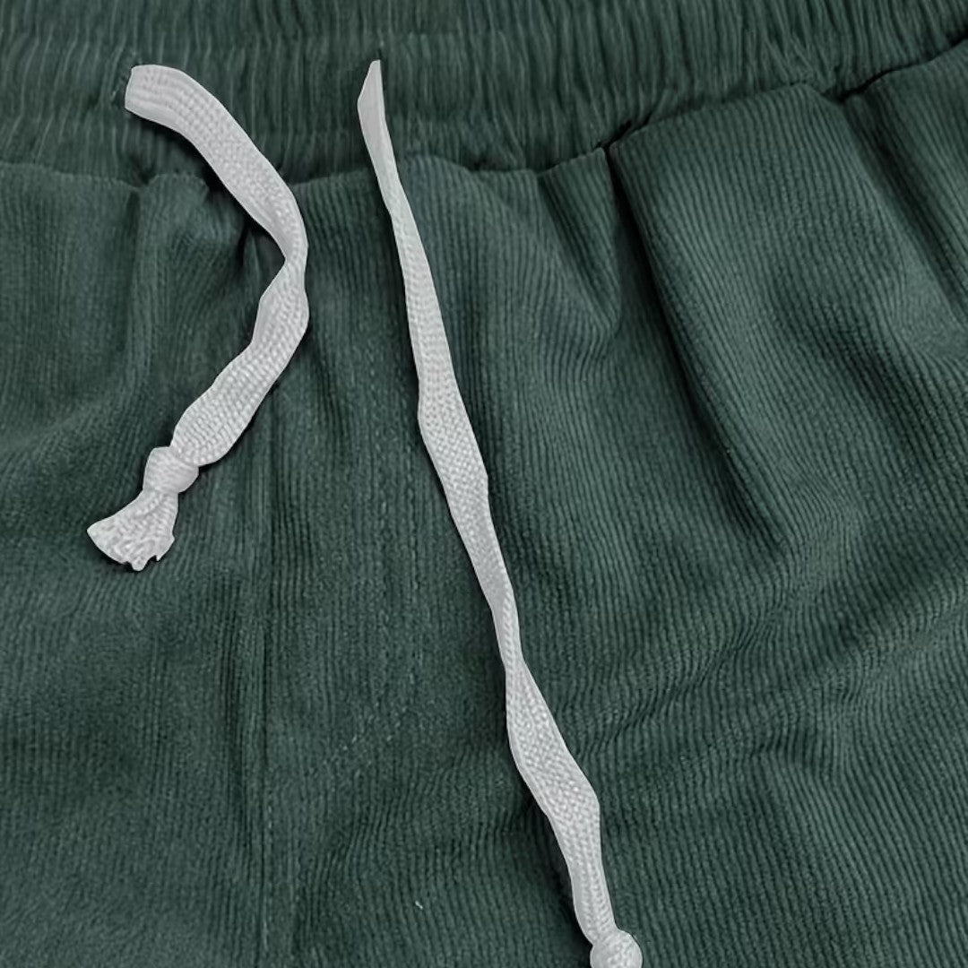 Markus Berlin Herren Leichte Sommershorts, Vorderansicht