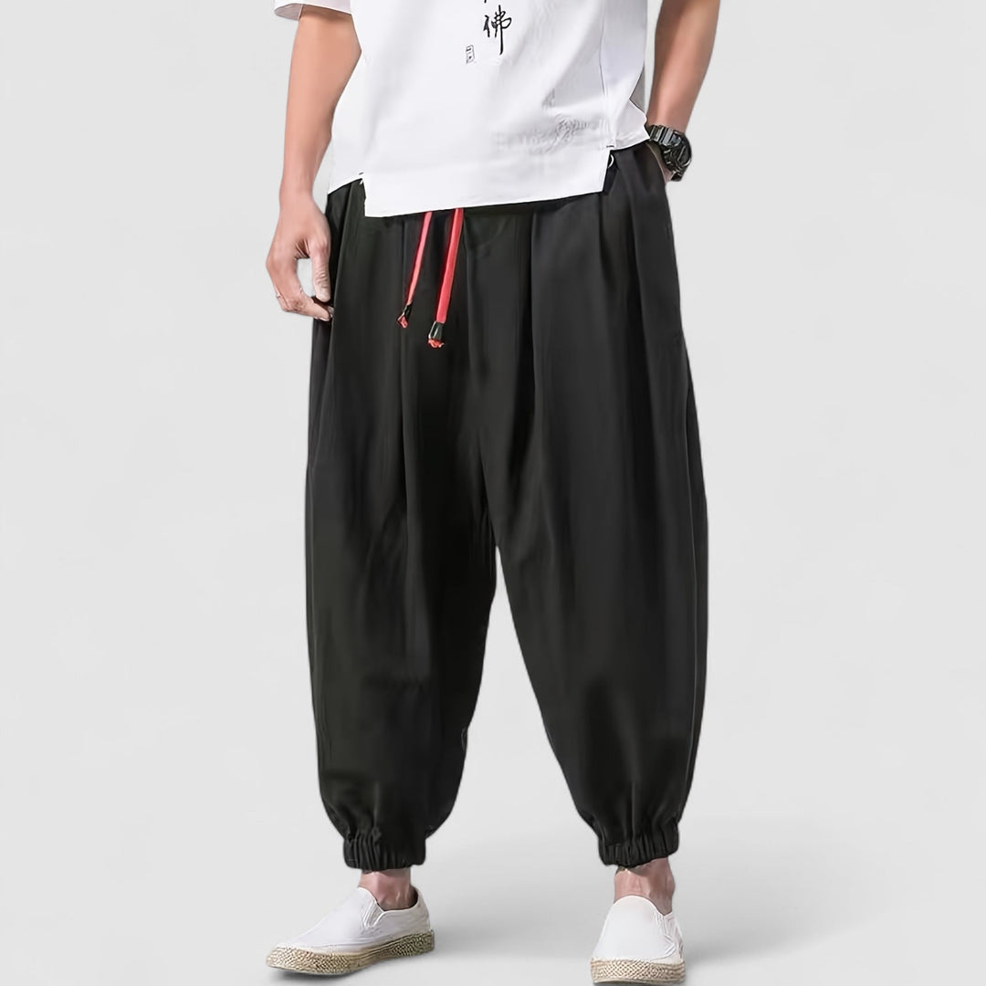 Markus Berlin Herren Loose-Fit-Hose, Vorderansicht