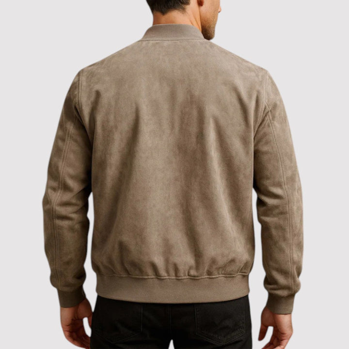 Markus Berlin Herren Jacke mit Stehkragen, Vorderansicht