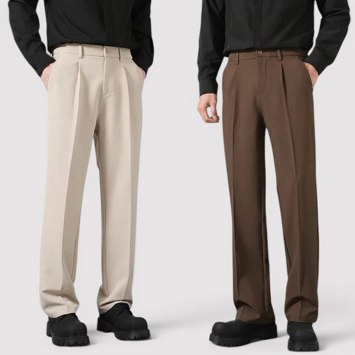 Markus Berlin Herren Tapered-Hose, Vorderansicht