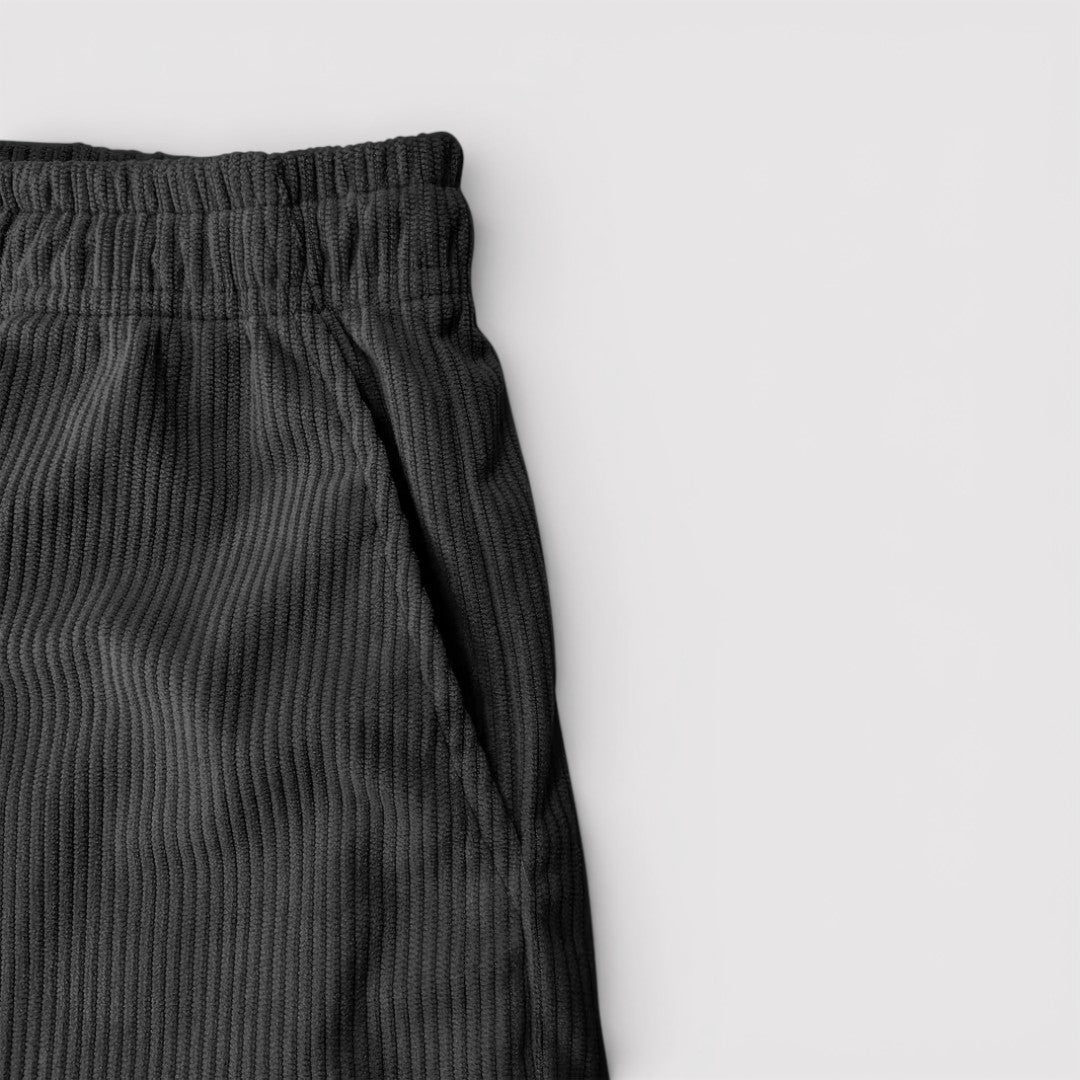 Markus Berlin Herren Strukturierte Shorts, Vorderansicht