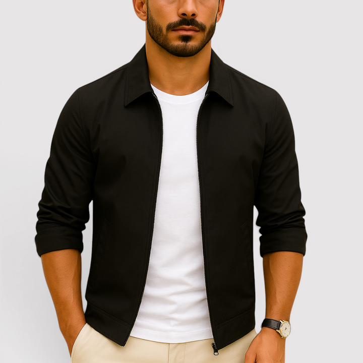 Markus Berlin Herren Leichte Sommerjacke, Vorderansicht