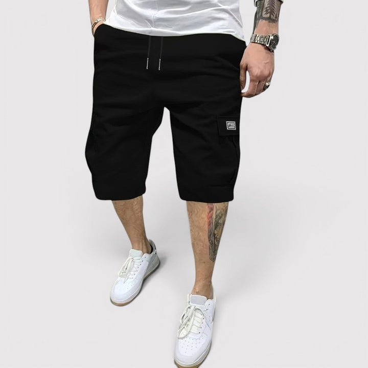 Markus Berlin Herren Funktions-Cargo-Shorts, Vorderansicht