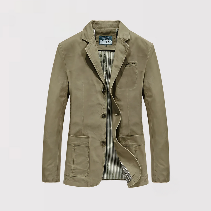 Markus Berlin Herren Business-Blazer, Vorderansicht