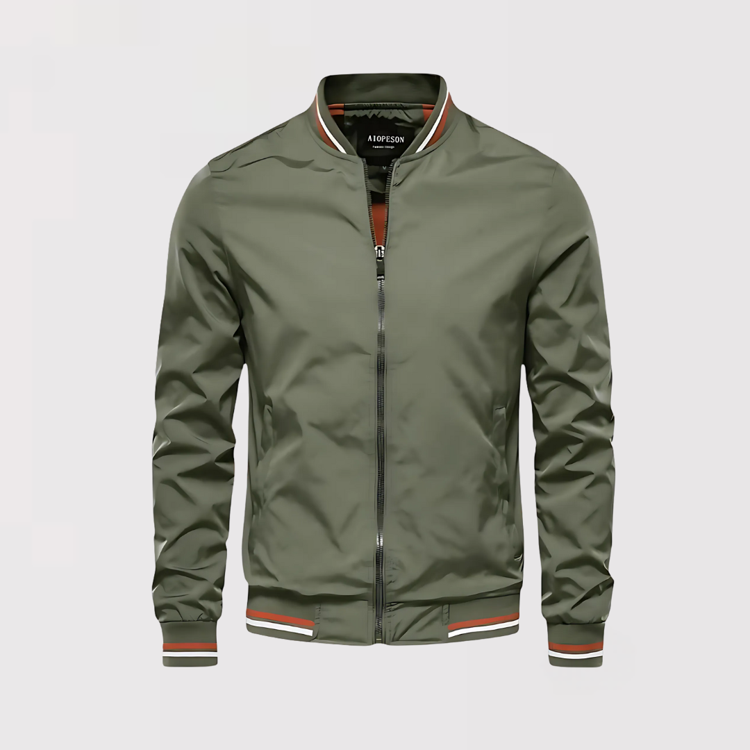 Markus Berlin Herren Leichte Jacke, Vorderansicht