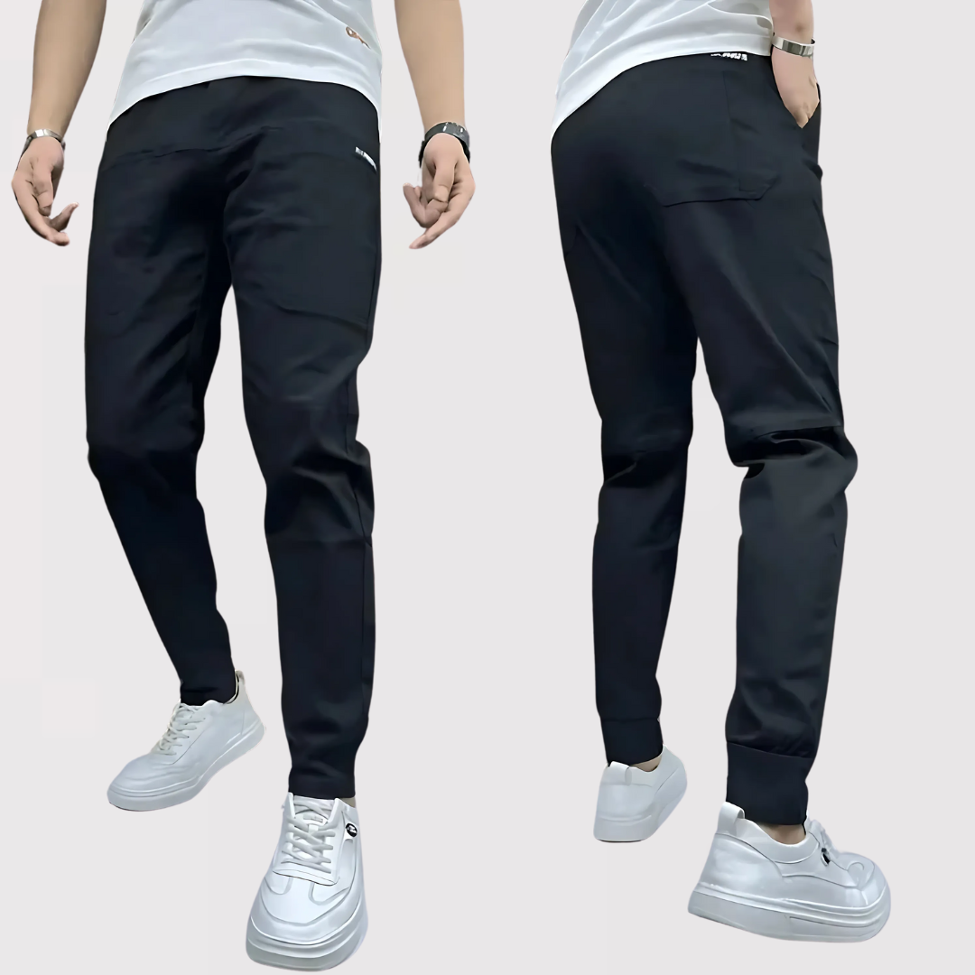 Markus Berlin Herren Stretch-Hose, Vorderansicht