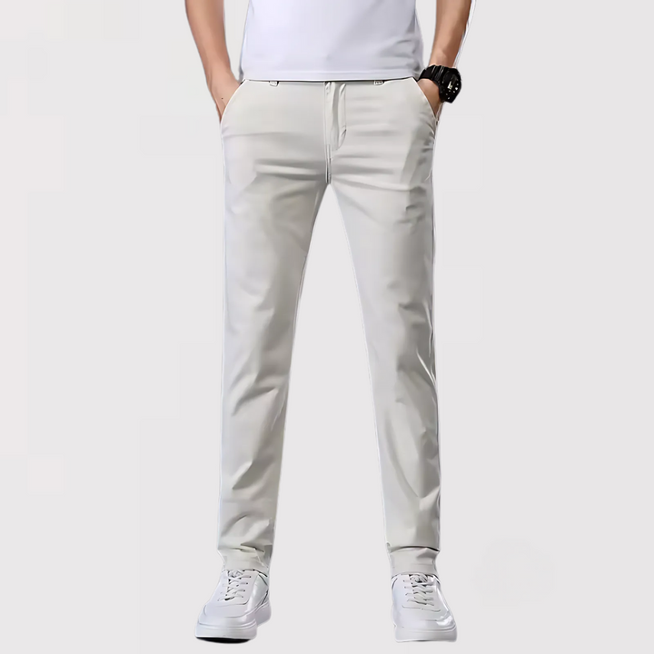 Markus Berlin Herren Slim-Fit-Stretchhose, Vorderansicht