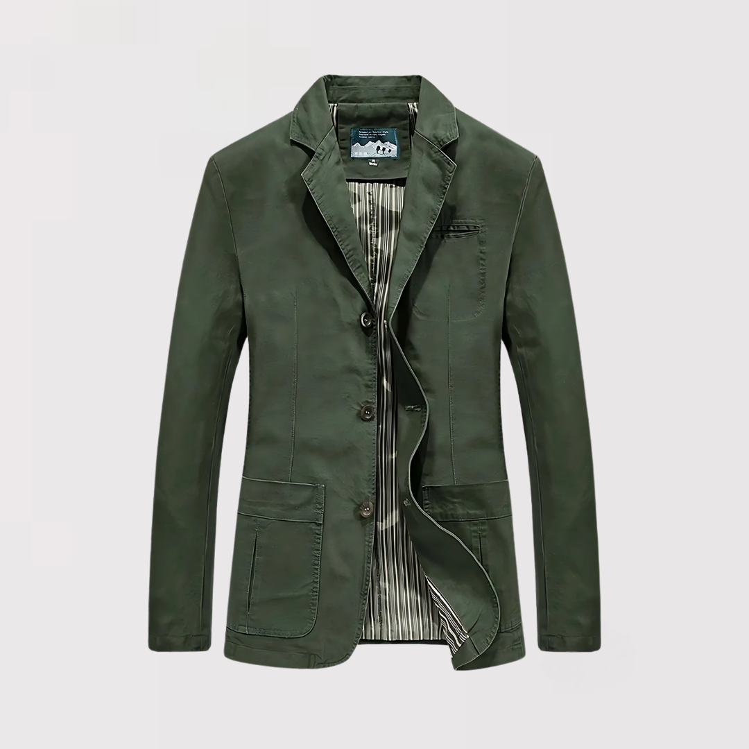 Markus Berlin Herren Business-Blazer, Vorderansicht