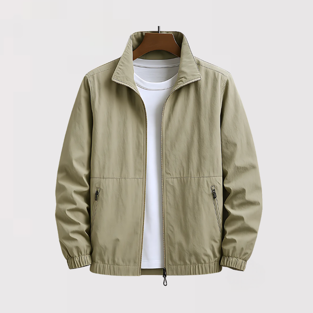Markus Berlin Herren leichte Jacke, Vorderansicht