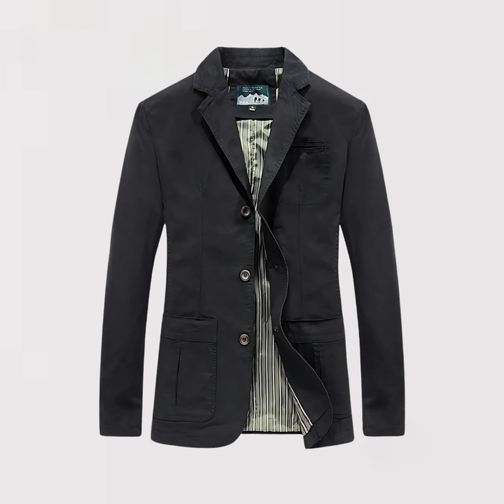 Markus Berlin Herren Business-Blazer, Vorderansicht