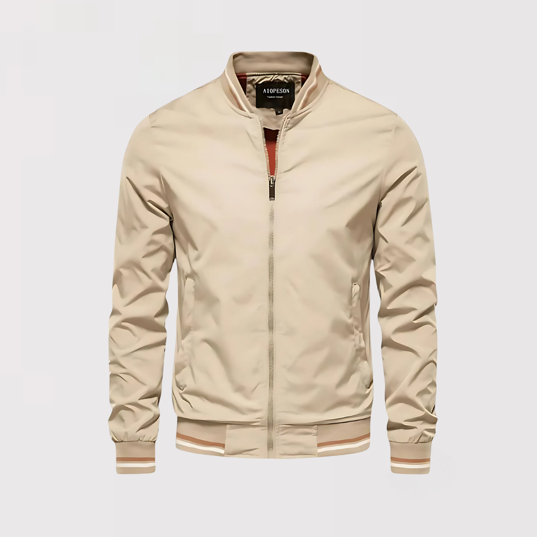 Markus Berlin Herren Leichte Jacke, Vorderansicht