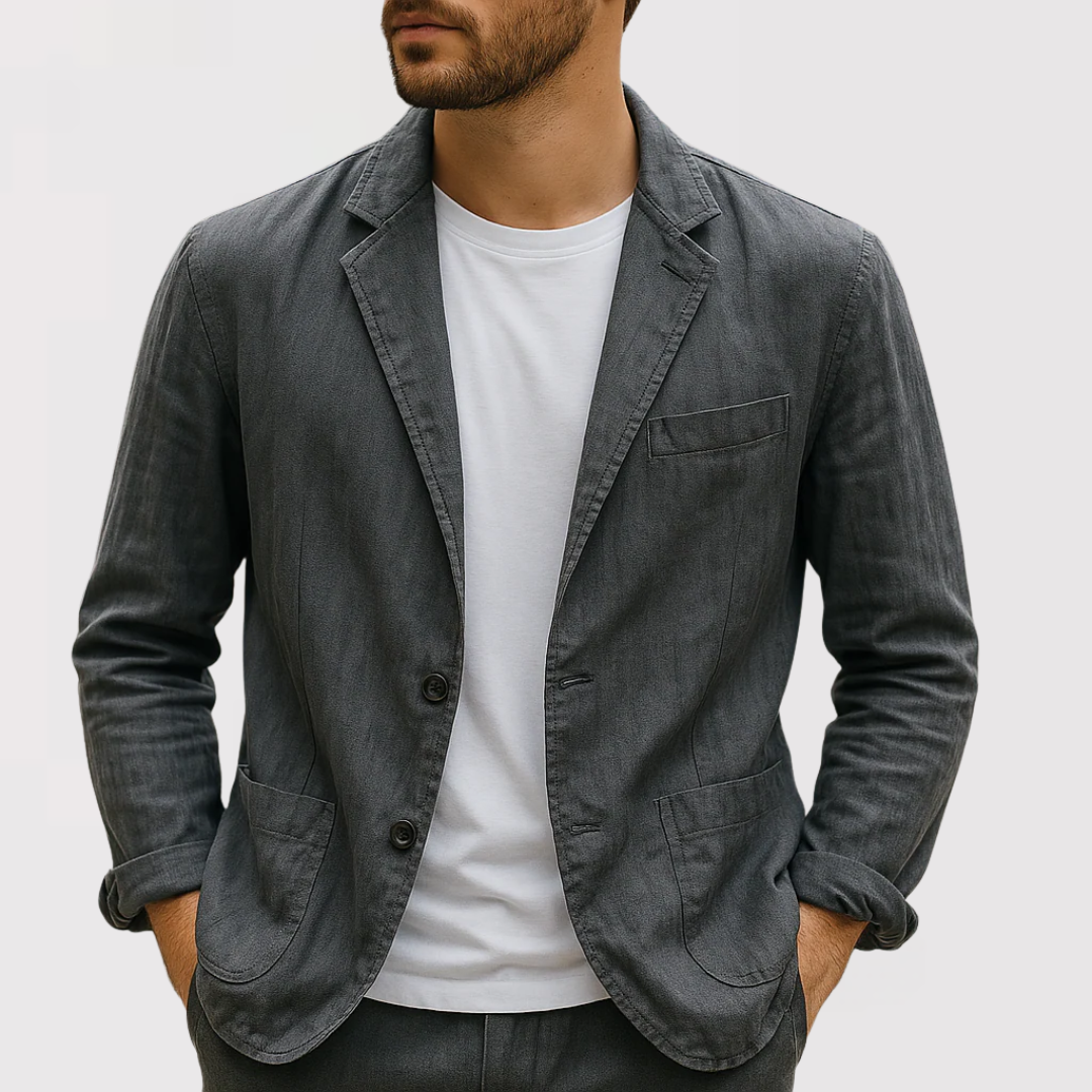 Markus Berlin Herren Sommerjacke, Vorderansicht