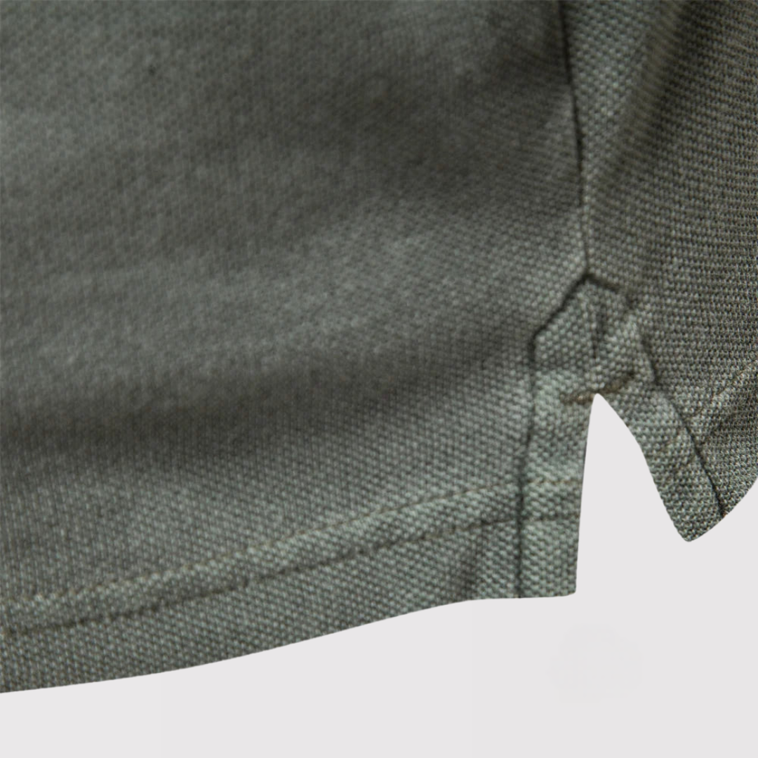 Markus Berlin Herren Poloshirt mit softer Waschung, Vorderansicht