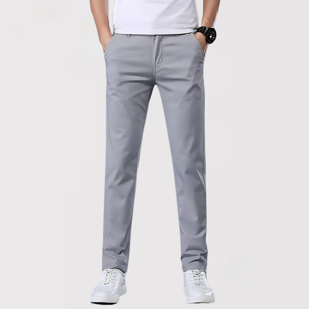 Markus Berlin Herren Slim-Fit-Stretchhose, Vorderansicht