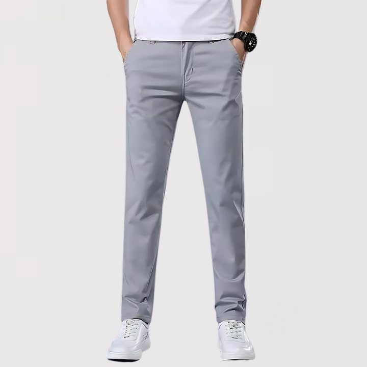 Markus Berlin Herren Slim-Fit-Stretchhose, Vorderansicht