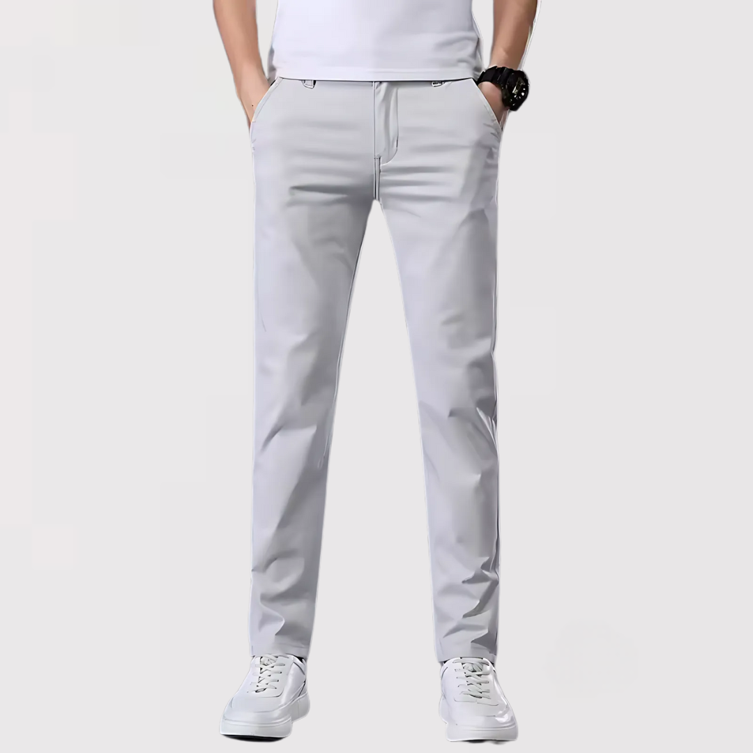 Markus Berlin Herren Slim-Fit-Stretchhose, Vorderansicht