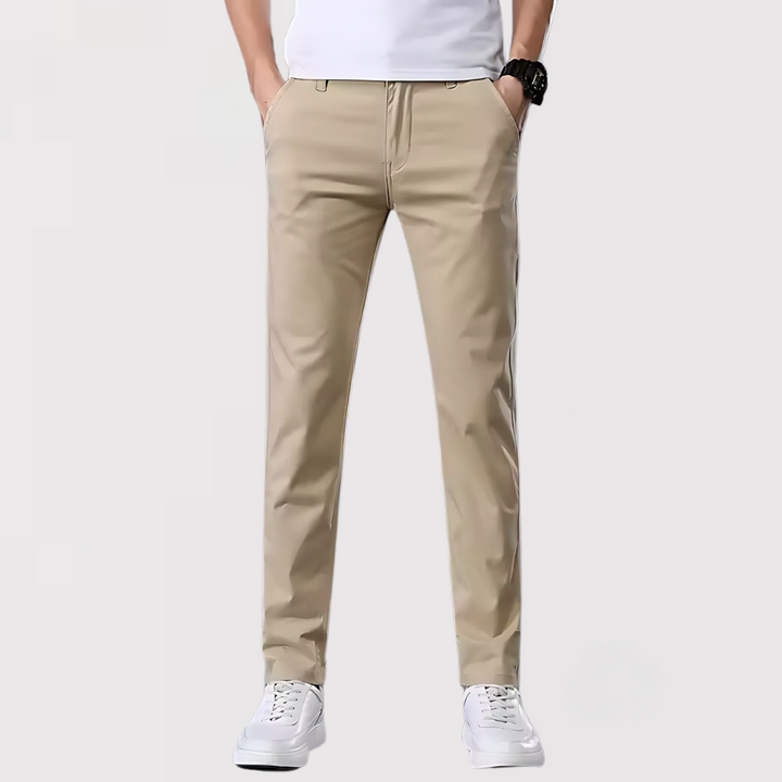 Markus Berlin Herren Slim-Fit-Stretchhose, Vorderansicht