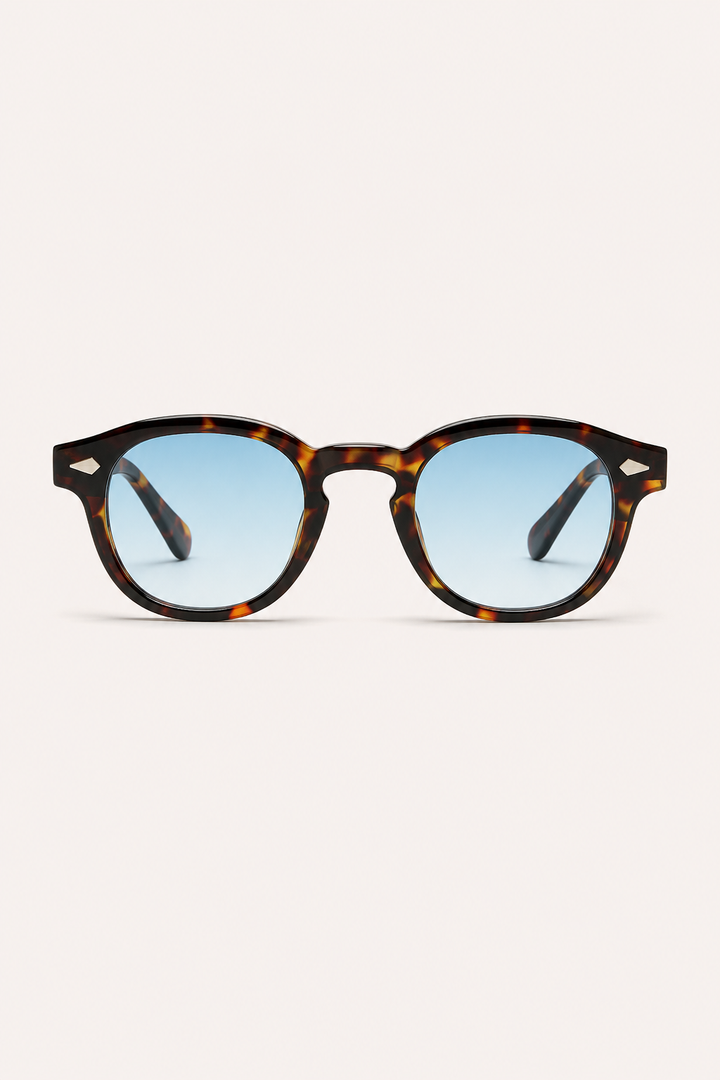 Markus Berlin Herren Sonnenbrille Havanna, Vorderansicht
