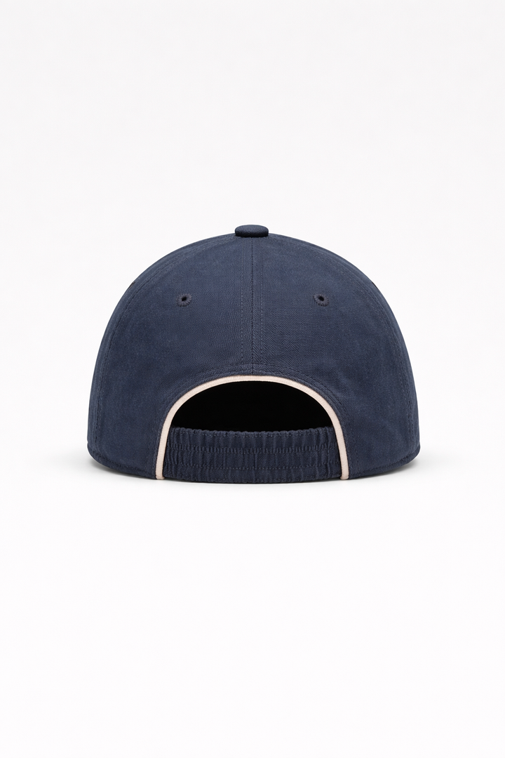 Markus Berlin Herren Cap Marineblau, Vorderansicht