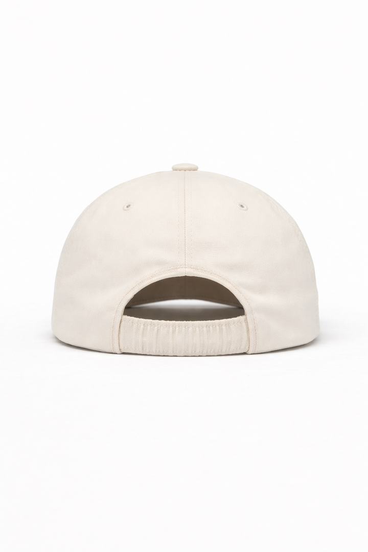 Markus Berlin Herren Cap Creme, Vorderansicht