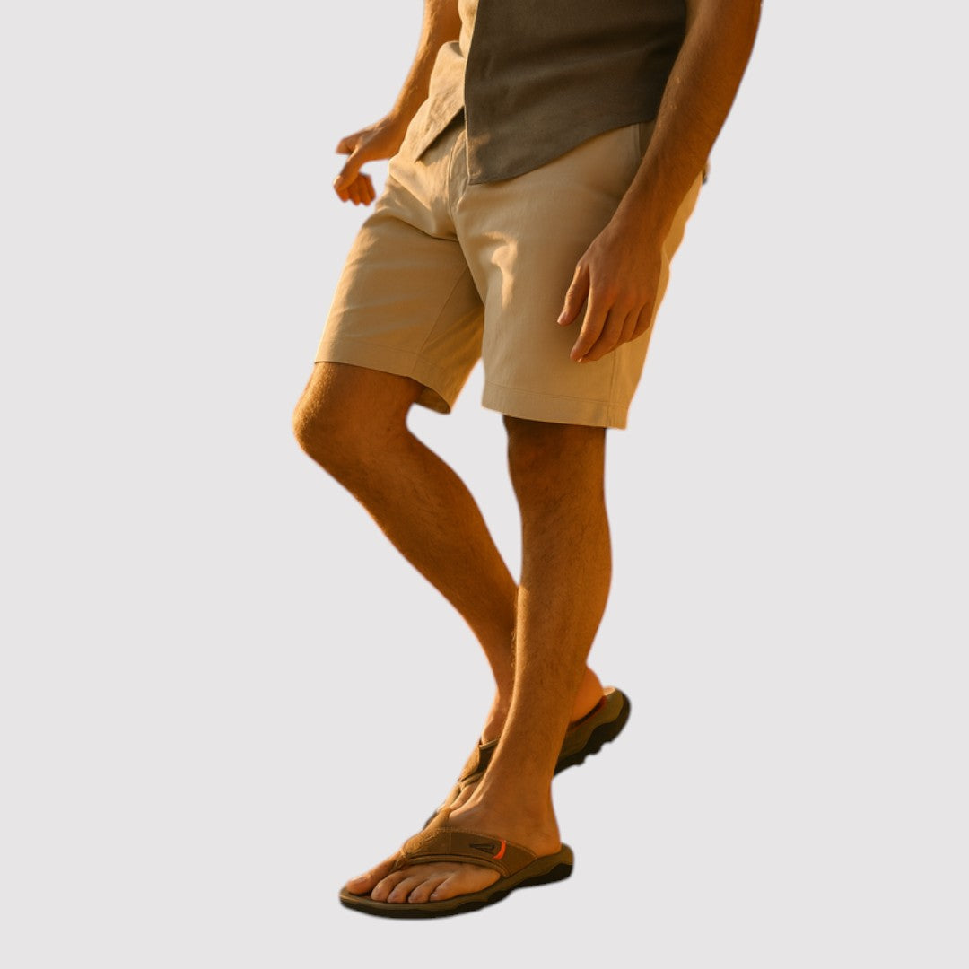 Markus Berlin Herren Bequeme Sandalen, Vorderansicht