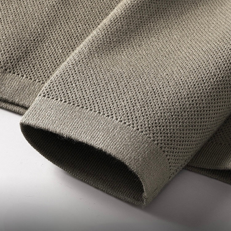Markus Berlin Herren Taillierte Strickjacke, Vorderansicht