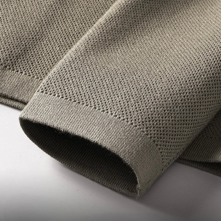 Markus Berlin Herren Taillierte Strickjacke, Vorderansicht