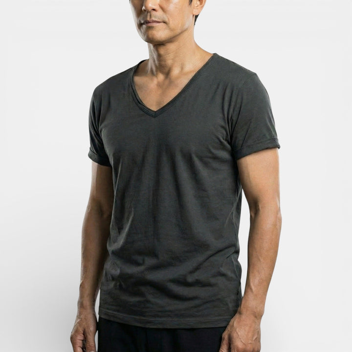 Markus Berlin Herren Ultraweiches Basic-T-Shirt, Vorderansicht