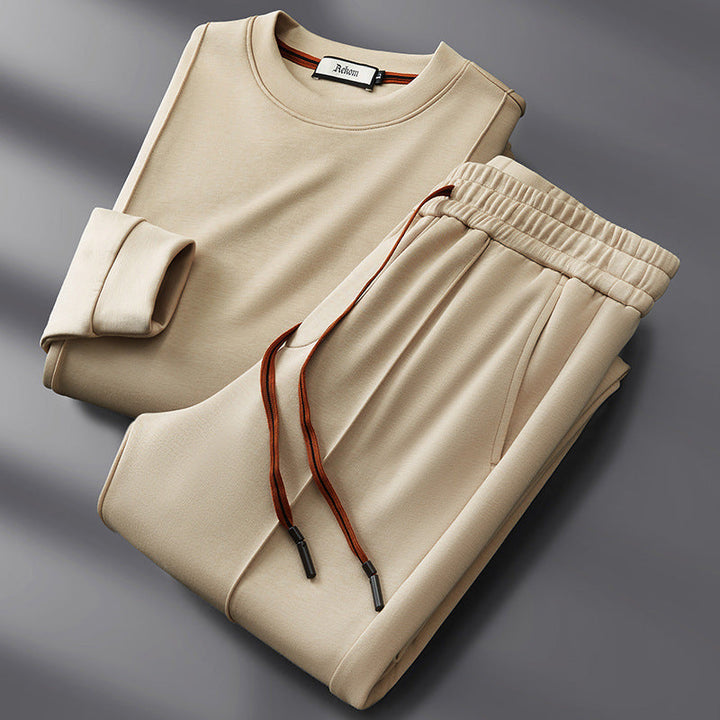 Markus Berlin Herren Sweatshirt-Hosen-Set, Vorderansicht