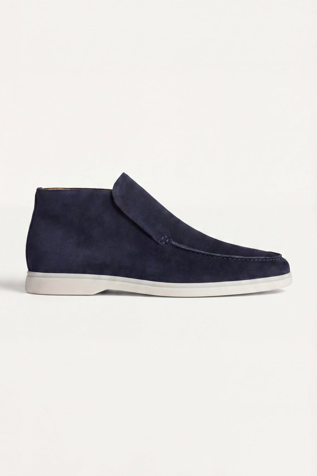 Markus Berlin Herren Hoher Loafer Marineblau, Vorderansicht