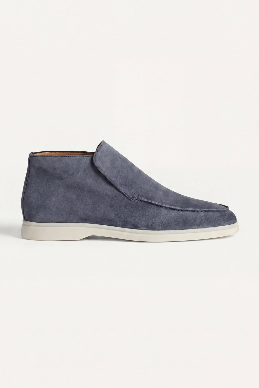 Markus Berlin Herren Hoher Loafer Blau, Vorderansicht