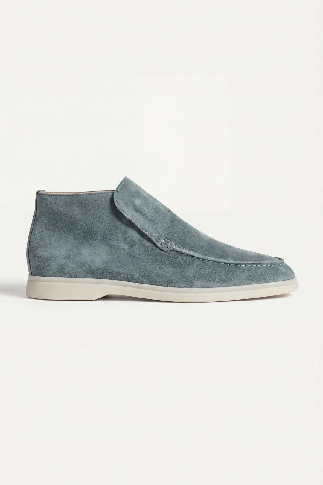 Markus Berlin Herren High-Top-Loafer Mintgrün, Vorderansicht