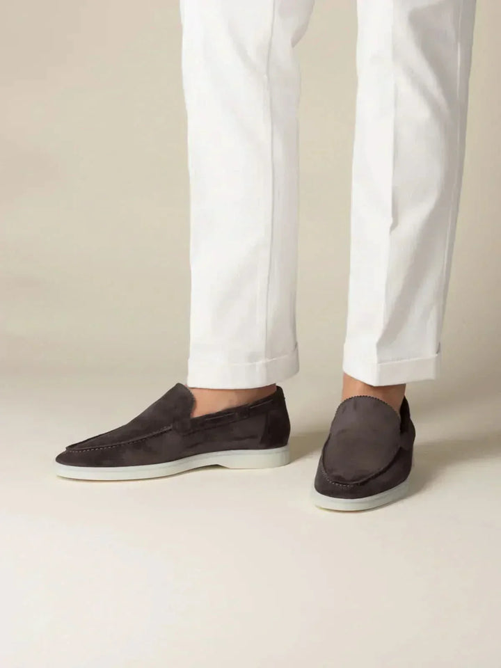 Markus Berlin Herren Loafer Braun, Vorderansicht