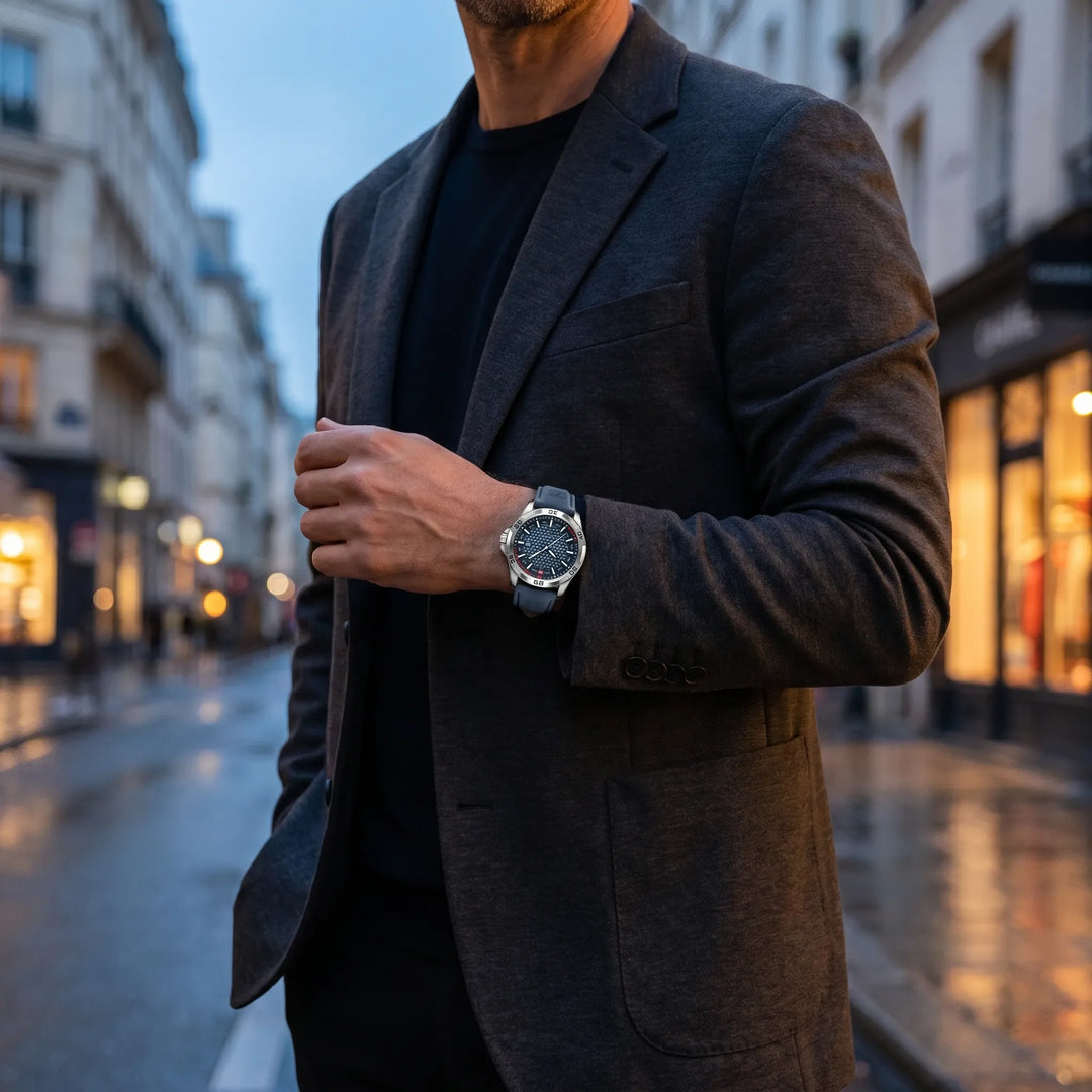 Markus Berlin Herrenuhr, Vorderansicht
