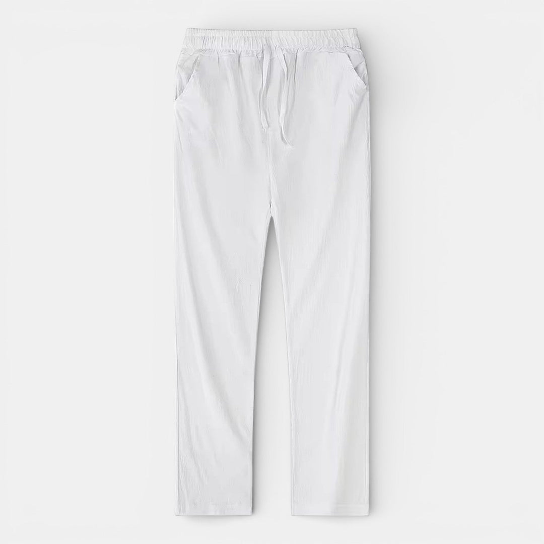 Markus Berlin Herren Atmungsaktive Tapered-Hose, Vorderansicht