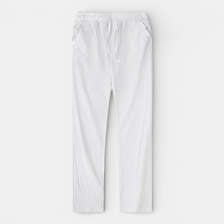 Markus Berlin Herren Atmungsaktive Tapered-Hose, Vorderansicht